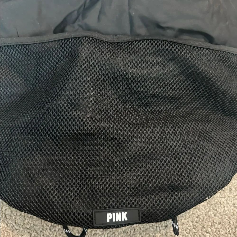 Black Drawstring Men's Bag - Picture 3 of 4